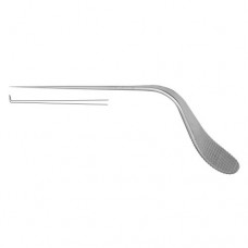 Zoellner Micro Ear Needle Angled 90° Upwards Stainless Steel, Tip Size 0.5 mm